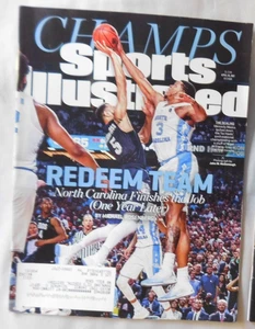 North Carolina Tar Heels National Champs April 2017 Sports Illustrated Ex - Picture 1 of 1