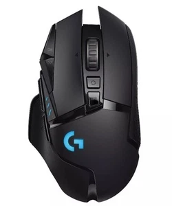 Logitech G502 LIGHTSPEED Wireless Gaming Mouse 25K Sensor Black NEW Free Postage - Photo 1/19