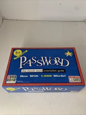 Password 3rd Edition - The Classic Word Association Game! 2001 - New Open Box - Image 1 of 4