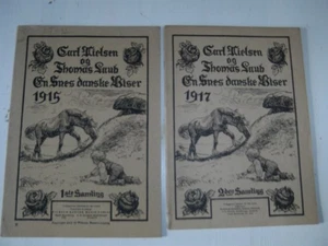 Carl Nielsen, Thomas Laub - En Snes danske Viser 1915 og 1917, Wilhelm Hanseln - Bild 1 von 3