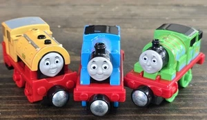 Thomas Percy and Ben Take N Play Diecast Lot of 3 Train Mattel Push along - Picture 1 of 5