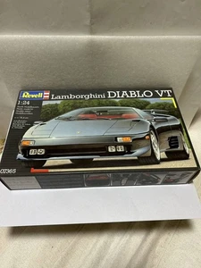 Super rare Discontinued! Revell/Revell! Lamborghini DIABLO VT! Plastic el! 1/24 - Picture 1 of 7