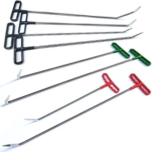 Herramientas de eliminación de abolladuras sin pintura 8 piezas - Kits de reparación de automóviles varillas extractoras de carrocería automática - Imagen 1 de 9