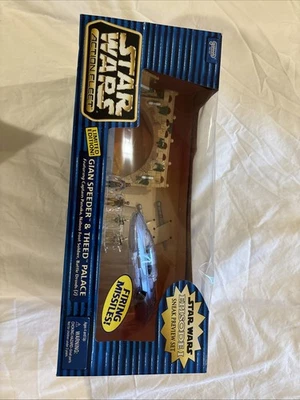 Galoob Action Fleet Star Wars Ep. 1998 1 Gian Speeder & Theed Palace nuevo en caja Foto 1 de 4