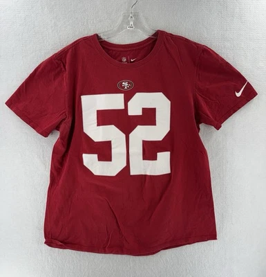 CAMISETA NIkE DE COLECCIÓN SAN FRANCISCO 49ERS PATRICK WILLIS, NFL L Foto 1 de 4