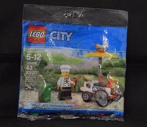 LEGO 30356 City Hot Dog Stand Carrello Cibo Poly Bag Set NUOVO SIGILLATO - Foto 1 di 2