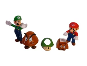 Konvolut 5 Super Mario Figuren Luigi Goomba Jakks Lego unbekannt verschiedene Größen - Bild 1 von 11