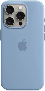 GENUINE Apple iPhone 15 Pro Silicone Case with MagSafe - Winter Blue SEALED NEW - Picture 1 of 4
