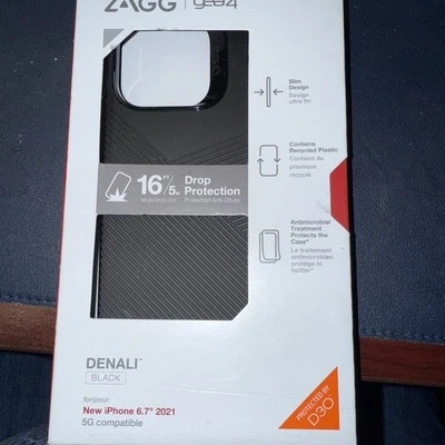 Zagg Gear4 iPhone Pro 6.7" 2021 5G proteção contra queda DENALI 13 Pro Max - Imagem 1 de 4