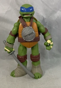 TEENAGE MUTANT NINJA TURTLES Hand to Hand Fighters LEONARDO Playmates 2014 Loose - Picture 1 of 13
