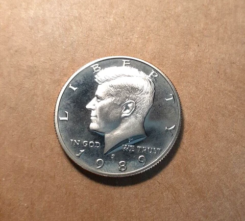 1989 S KENNEDY HALF DOLLAR PROOF Cover