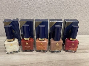 Vintage Avon Color Last Plus Nail Enamel Polish Lot of 5-.5 oz NEW-Old Stock - Picture 1 of 9