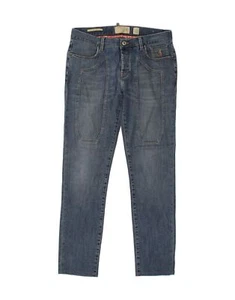 JECKERSON Mens Slim Jeans W32 L30 Blue Cotton AJ01 - Picture 1 of 3