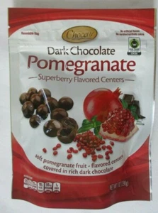 CHOCEUR DUNKLE SCHOKOLADE ÜBERZOGEN GRANATAPFEL SUPERBERRY 7-OZ PACKUNG - Bild 1 von 3