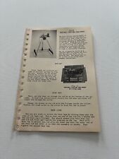 VINTAGE LEITZ PORTABLE COPYING EQUIPMENT BROCHURE FROM 1955