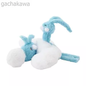 Pokemon Center plush Buruburu Mugyu! Stuffed toy Nakibeso Swablu & Altaria NEW - Picture 1 of 11