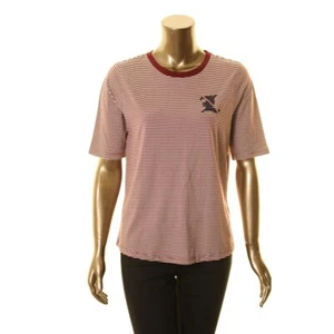 LAUREN RALPH LAUREN Women's Striped Embellised Casual Shirt Top TEDO - Picture 1 of 2