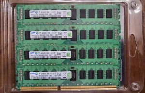 SAMSUNG 4GB 2RX8 PC3-12800R 1.5V PN:M393B5273DH0-CK0 - Picture 1 of 1