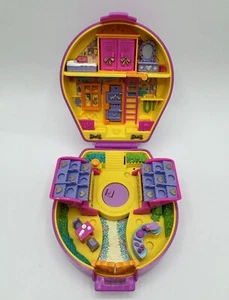 Vintage Polly Pocket Pony Ridin Show Horseshoe Compact Bluebird 1994 WORKS - Bild 1 von 7