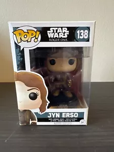 Funko POP! Star Wars - Rogue One Movie: Jyn Erso #138 Figura in vinile D03 - Foto 1 di 2