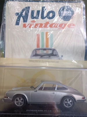 AUTO VINTAGE EUROPE COLLECTION  N.#31 PORSCHE 911S - (1969) 1:24 - Immagine 1 di 4
