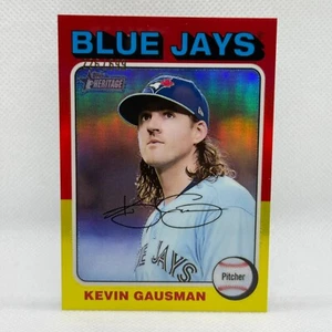 KEVIN GAUSMAN 2024 TOPPS HERITAGE HIGH NUMBER #303 CHROME VARIATION /699 - Picture 1 of 2