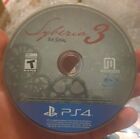 Syberia 3 (Sony PlayStation 4, 2017) PS4 disc only 