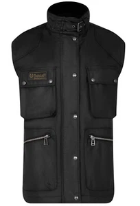 BELSTAFF LEGACY EDITION GILET VEST JACKET GIACCA SMANICATO DONNA 102944BLACK - Imagen 1 de 5