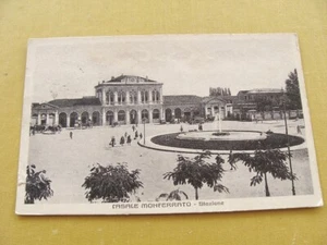 (FP.C17) CASALE MONFERRATO - BAHNHOF belebt (vg 1932, Aufl. Moretto) - Bild 1 von 2