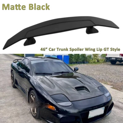 Matte Black 46'' Car Rear Trunk Spoiler Tail Wing For Mitsubishi 3000GT Coupe - Image 1 of 4
