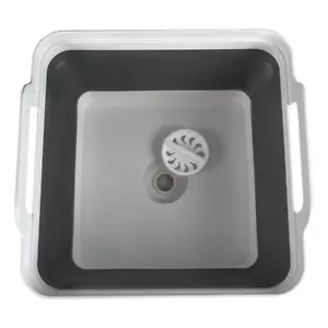 Collapsible Sink Wash Basin In/Outdoor Durable Lightweight Camping Dishes - Picture 1 of 12