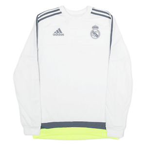 ADIDAS Real Madrid Boys Sweatshirt White 15-16Y