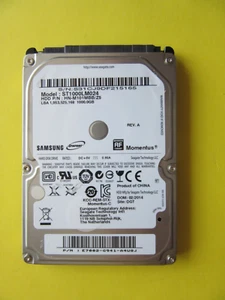Samsung ST1000LM024 HN-M101MBB/Z5 Hard Drive 1TB 2.5" HDD 2BA30001 2014 DGT S31 - Picture 1 of 7