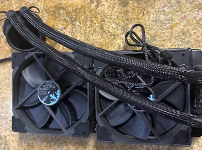 Fractal Design Celsius+ S28 Dynamic X2 PWM Black 280mm Silent Performance Slim R - Image 1 of 4