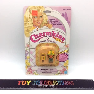 Hasbro Charmkins Joyería Playmates POP-CORN Dije y Accesorio de Tirador de Cremallera 1983 - Imagen 1 de 4