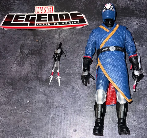 Marvel Legends Mr Hyde Build A Figure BAF Series Shang Chi Movie 6" Death Dealer Cover