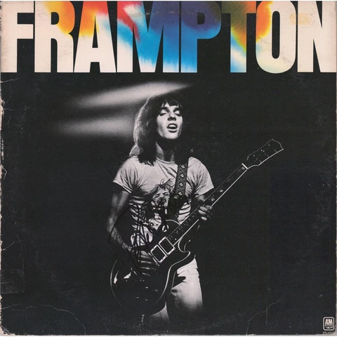 Peter Frampton Autographed Frampton Album Cover With Black Ink PSA/DNA COA Cover