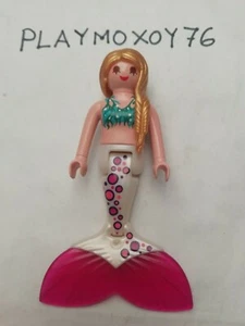 PLAYMOBIL. TIENDA PLAYMOXOY76. FIGURA DE SIRENA CON PELO DORADO MERMAID FANTASY. - Picture 1 of 2