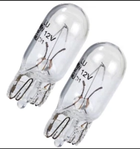 2 x 501 Glühbirne Nummernschild Glühbirnen passt Alfa Romeo 147 2001-09  - Bild 1 von 1