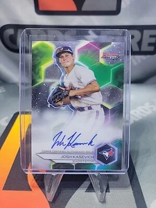 2023 Bowman's Best of Refractor Josh Kasevich Auto Toronto Blue Jays #B23-JK C48 - Picture 1 of 2