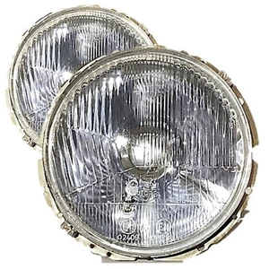 VW Golf Mk1 Caddy Transporter Front Headlamps Headlights Lamp Pair RHD - Picture 1 of 1