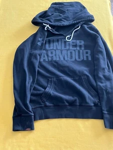 Under Armour Negro Capucha/Sudadera, Grande Usado (A06) - Imagen 1 de 5