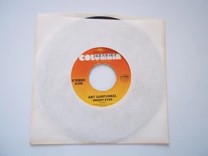 ART GARFUNKEL Bright Eyes (Watership Down) / Sail On RainB 45 RPM 7" Record 1979 - Picture 1 of 7