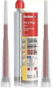 Injektionsmörtel Fischer Hochleistungsmörtel FIS V Plus 360 S Montagemörtel