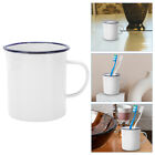 Blue White Enamel Camping Coffee Mug for Indoor/Outdoor Activities
