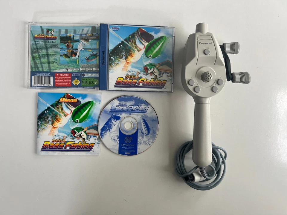 Original Angel Controller + Sega Bass Fishing für Sega Dreamcast - Bild 1 von 1