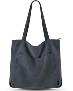 Robuste Cord-Tasche | 45x40x11 cm | Magnetverschluss - Bild 1 von 7