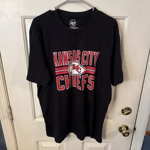 kansas city chiefs 47 brand T Shirt Nwot Xl - Picture 1 of 5