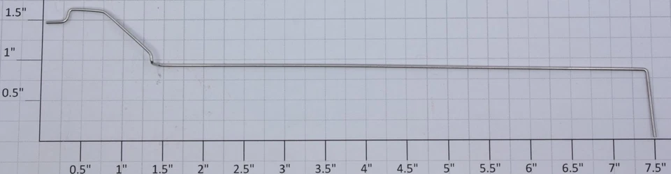 Lionel 8352-23 GP-20 Left Hand Long Handrail - Image 1 of 1