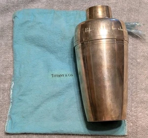 TIFFANY CO. STERLINGSILBER ART DECO COCKTAIL MIXER SHAKER BARWARE .925 SELTEN!! - Bild 1 von 24